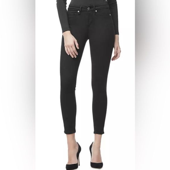 NWOT Good American Good Legs Crop Sz 0 - Picture 3 of 9